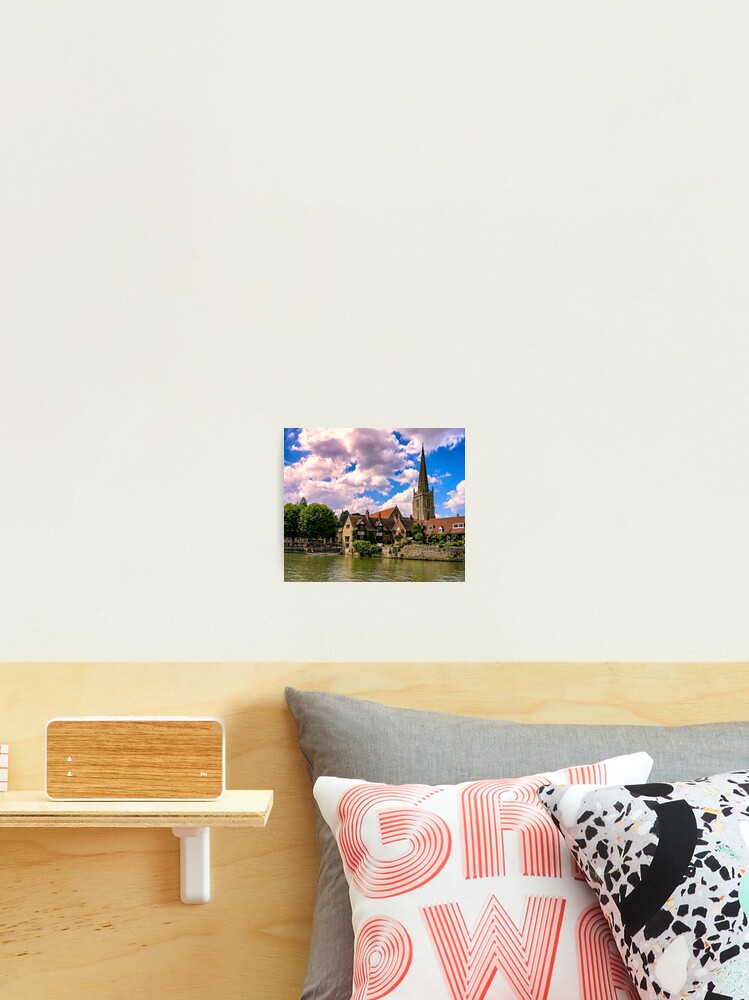 Thumbnail 1 of 3, Photographic Print, Along the Thames. designed and sold by ScenicViewPics.