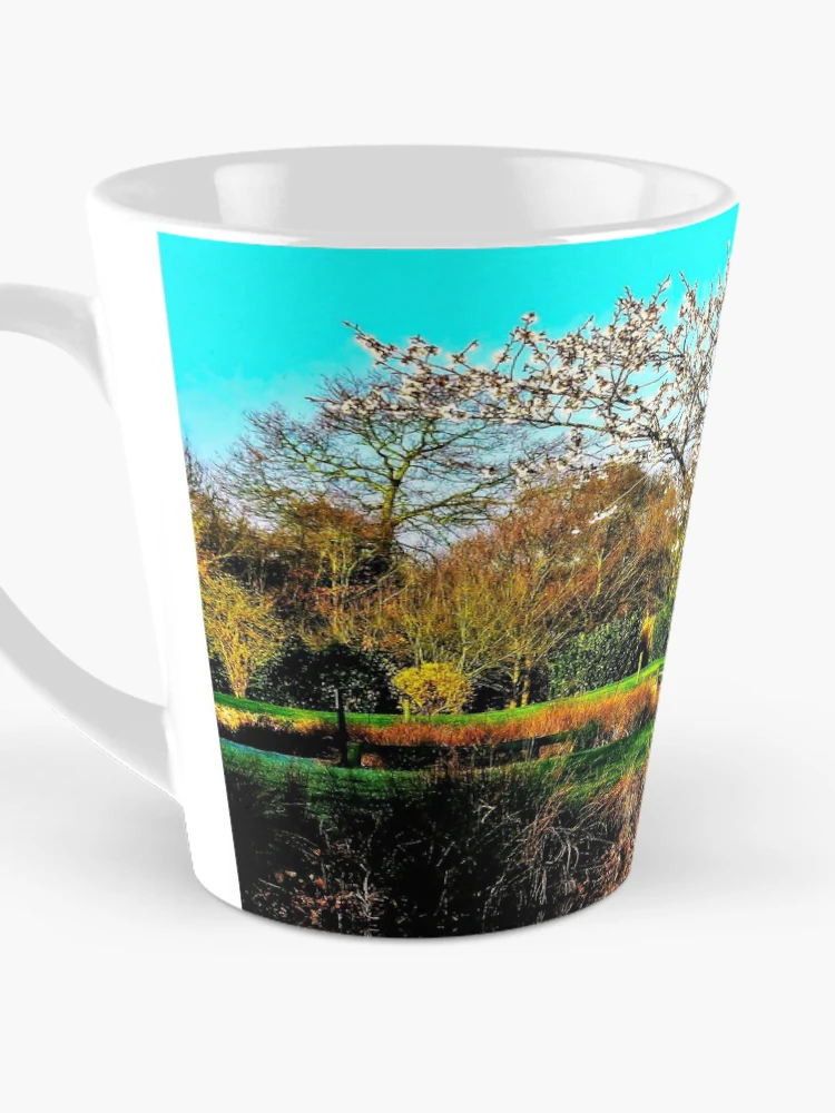 Thumbnail 3 of 4, Coffee Mug, Springtime reflection designed and sold by ScenicViewPics.