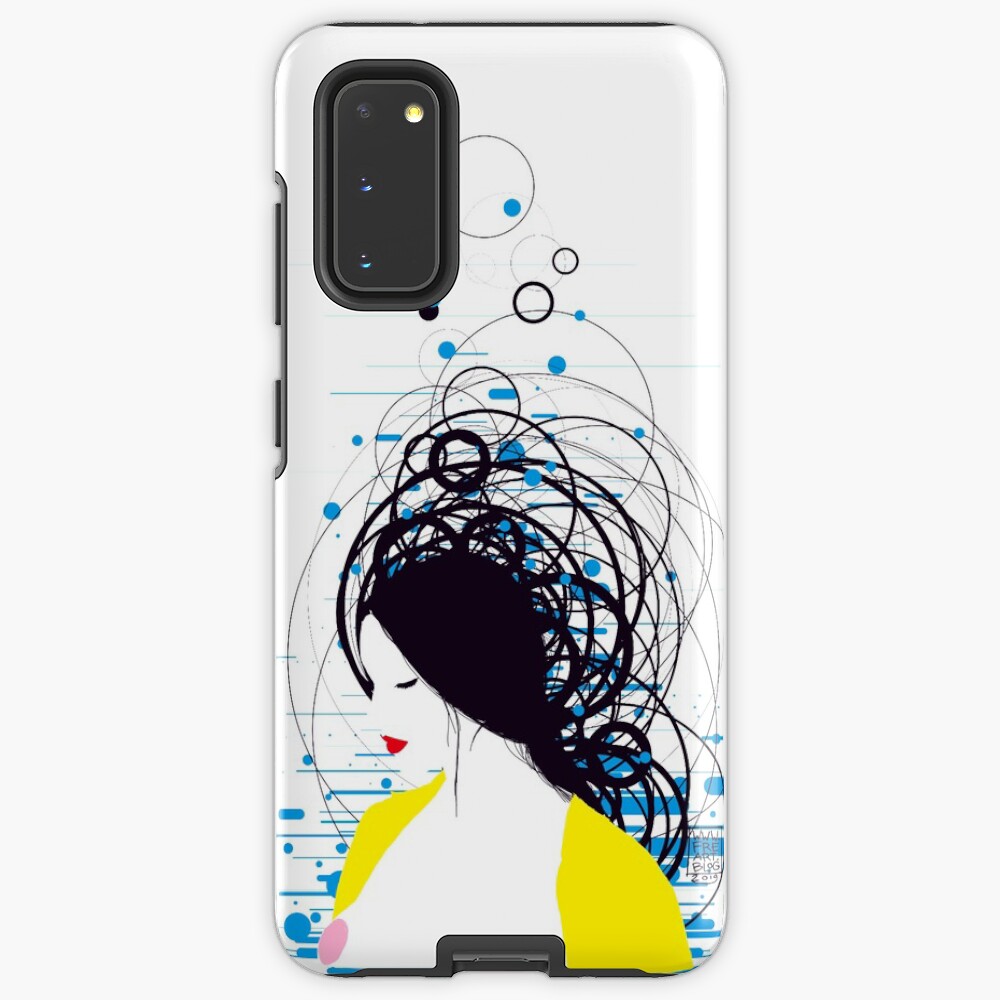 thinking in the water Case & Skin for Samsung Galaxy