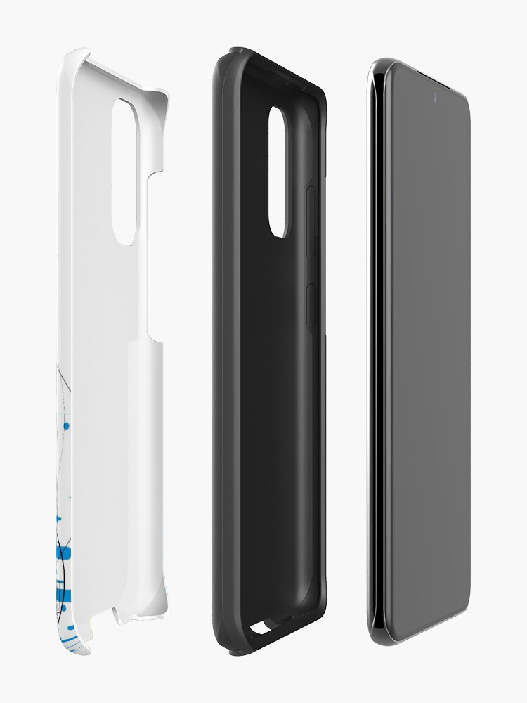 Alternate view of thinking in the water Case & Skin for Samsung Galaxy