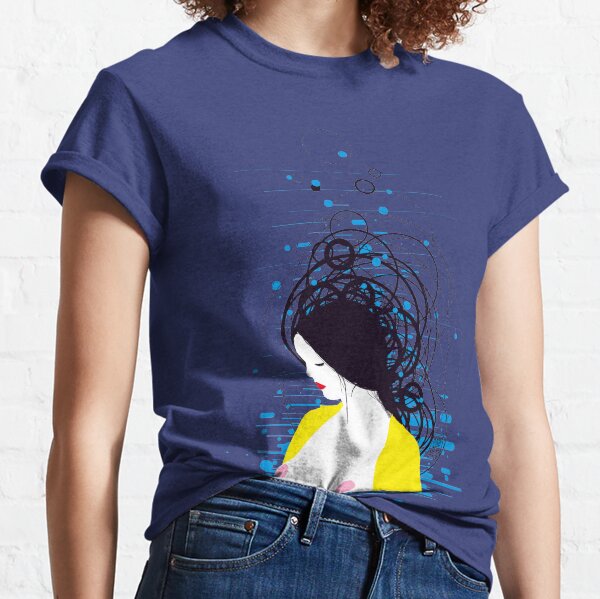 thinking in the water Classic T-Shirt