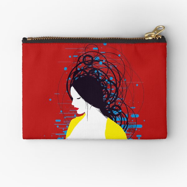 thinking in the water Zipper Pouch