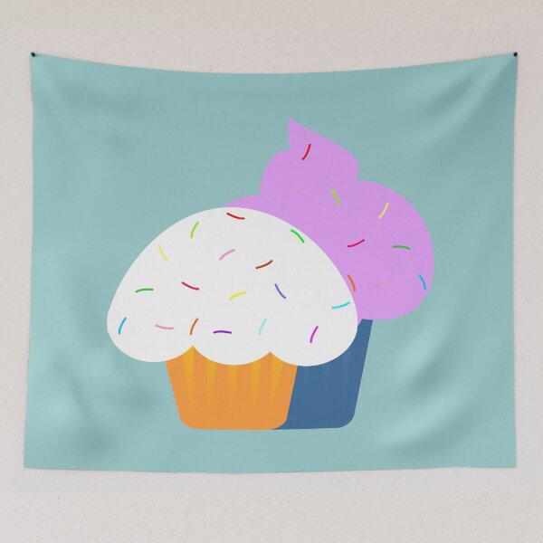 Item preview, two cupcakes designed and sold by demonkourai.