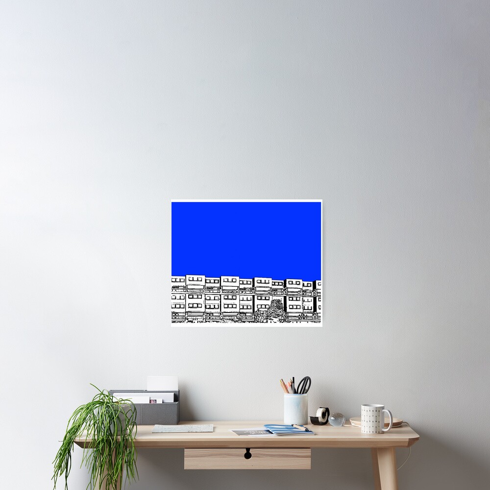 "Ashfield Valley Flats Rochdale" Poster by sidfletcher Redbubble