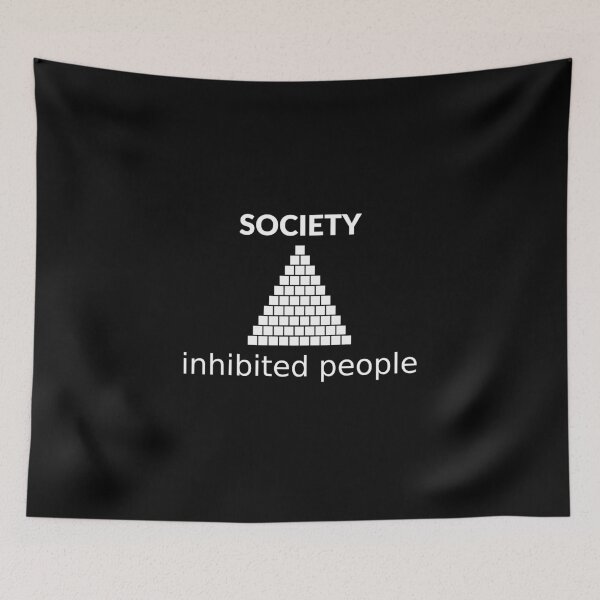 Item preview, Inhibited society designed and sold by cvelasco88.