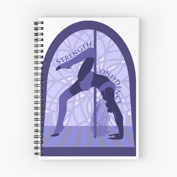 Item preview, Strength and Confidence - Pole Fitness Light Purple designed and sold by SmirkingDesigns.