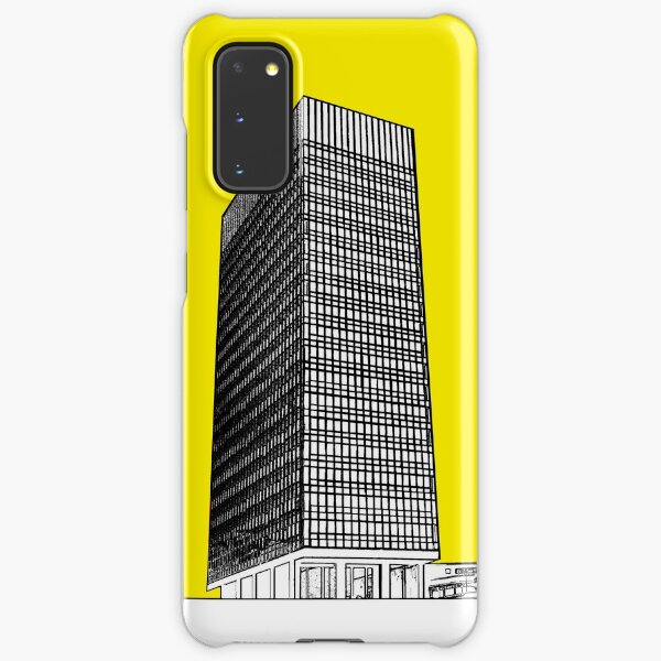Sheffield university Arts tower- yellow Samsung Galaxy Snap Case
