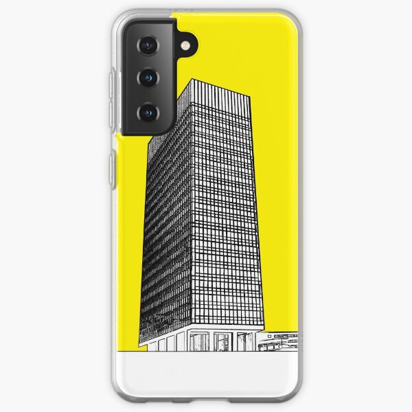 Sheffield university Arts tower- yellow Samsung Galaxy Soft Case