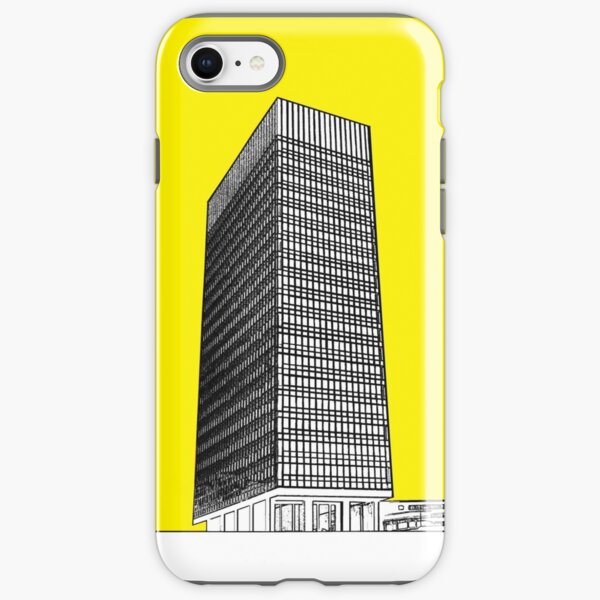 Sheffield university Arts tower- yellow iPhone Tough Case