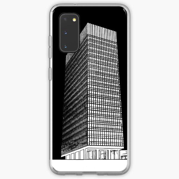 Sheffield University Arts Tower- Black Samsung Galaxy Soft Case
