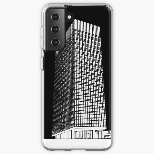 Sheffield University Arts Tower- Black Samsung Galaxy Soft Case