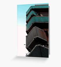 Walkways, Moore street, Sheffield Greeting Card