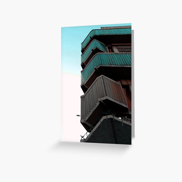 Walkways, Moore street, Sheffield Greeting Card