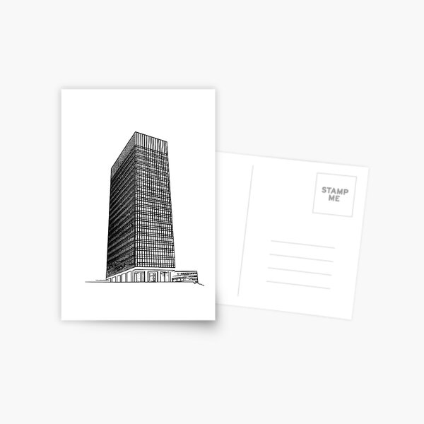 Sheffield University Arts Tower Postcard