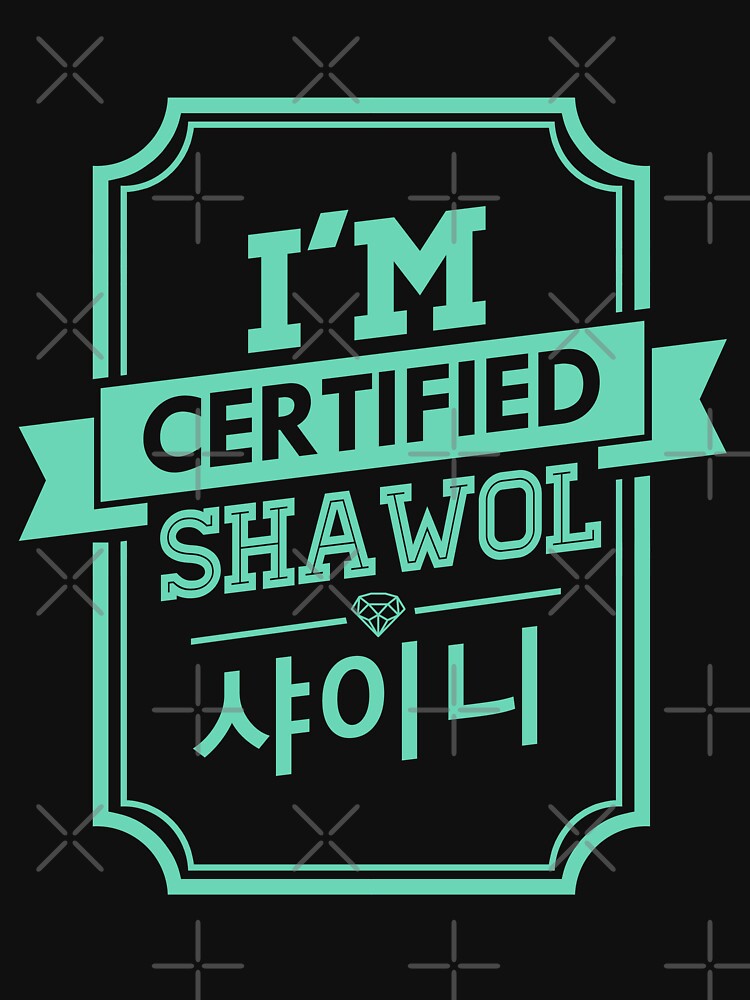 "Certified SHINee SHAWOL" Unisex T-Shirt by skeletonvenus | Redbubble