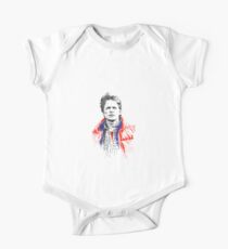 Marty McFly Short Sleeve Baby One-Piece