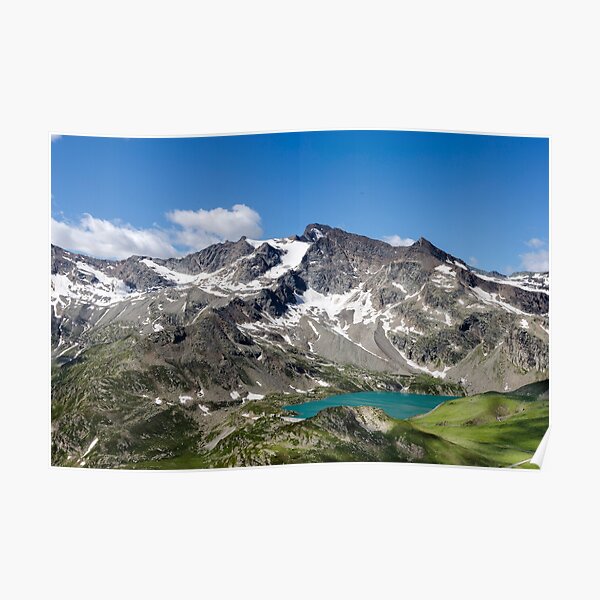 Gran Paradiso national park Poster