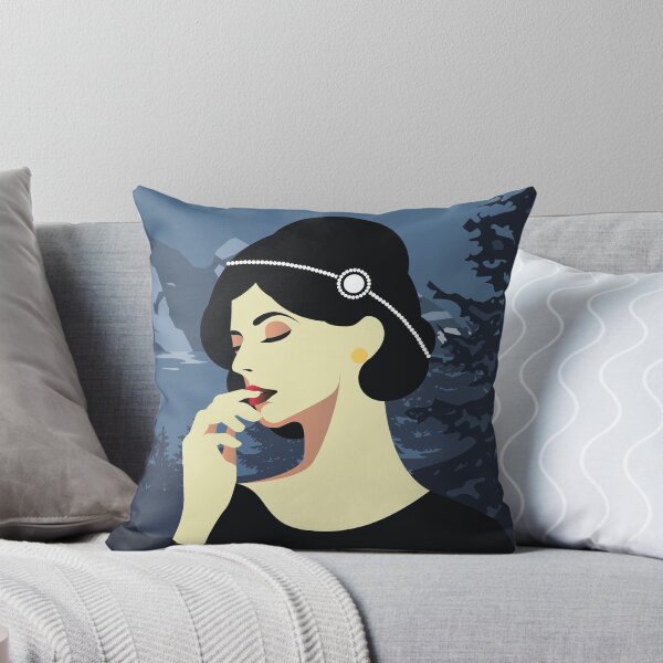 Item preview, Art Deco A Sleeper`s Retro Girl Posing Country Side Night Fall Vintage Style designed and sold by 108dragons.