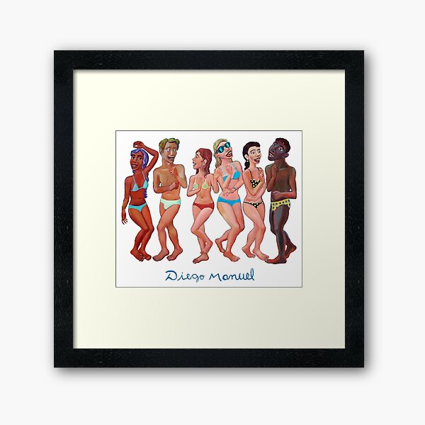 Vista previa del artículo con la obra «Fiesta en la playa 2», diseñado y vendido por Diego Manuel Rodriguez.