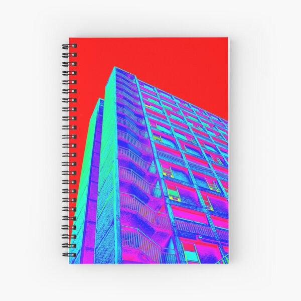 Parkhill popart (part 4 of 6) Spiral Notebook