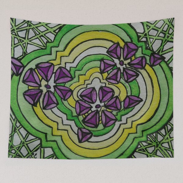 Item preview, Spring Fal Zentangle 279 designed and sold by CCWillow.