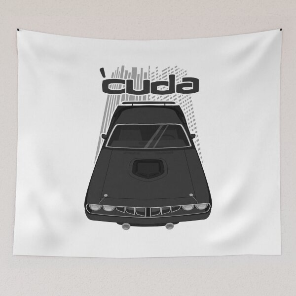 Item preview, Plymouth Barracuda 1971 - Black designed and sold by V8social.