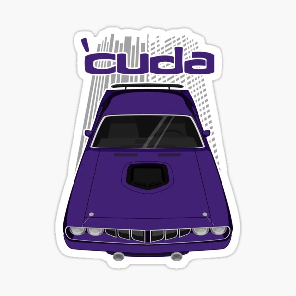  Cuda Fishing Gear Decals Stickers 5-5/8 Inches Long Size Set of  2 Vinyl : Automotriz