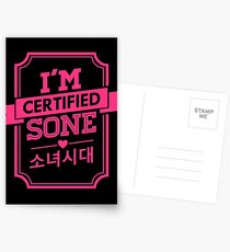 Certified SNSD SONE Postcards