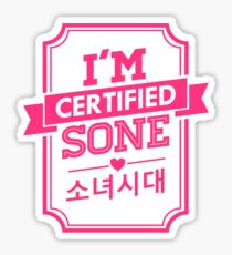 Certified SNSD SONE Sticker