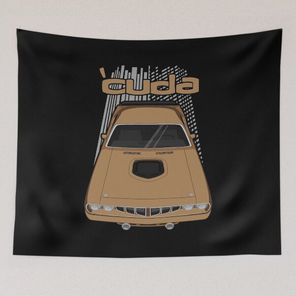 Item preview, Plymouth Barracuda 1971 - Light brown designed and sold by V8social.