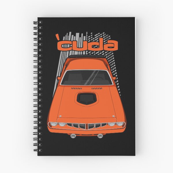 Item preview, Plymouth Barracuda 1971 - Orange designed and sold by V8social.
