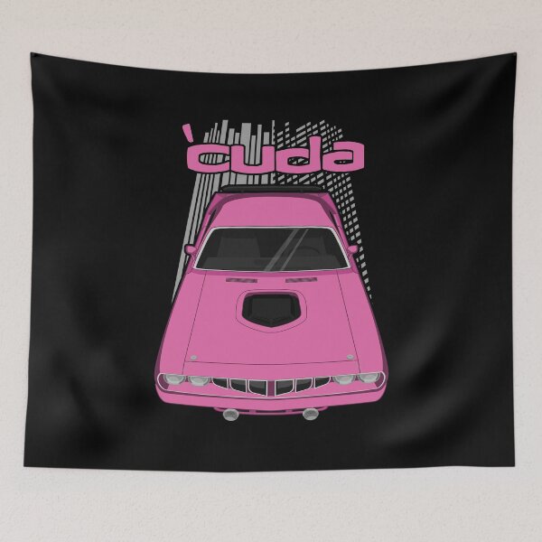 Item preview, Plymouth Barracuda 1971 - Pink designed and sold by V8social.