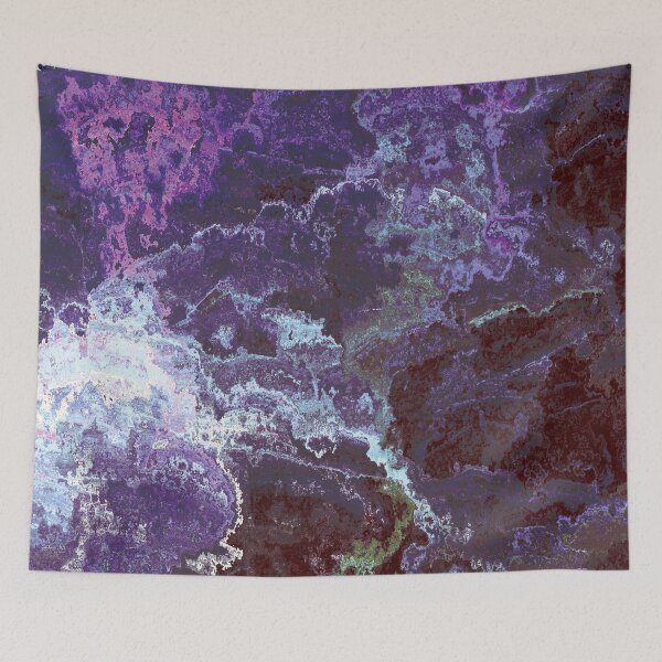 Item preview, "Midnight Erosion" Quartz Abstract Marble designed and sold by infinitygrafix.