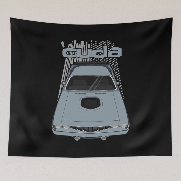 Item preview, Plymouth Barracuda 1971 - Silver designed and sold by V8social.
