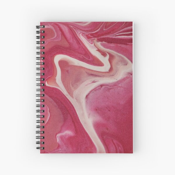 Pink Burst Spiral Notebook