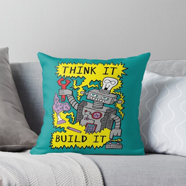 Item preview, Think Build Robot designed and sold by jarhumor.