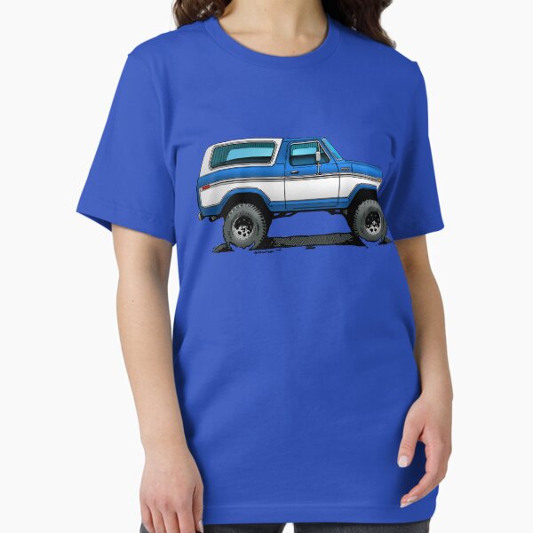 Item preview, Bronco 2 - Blue White designed and sold by robert1117.