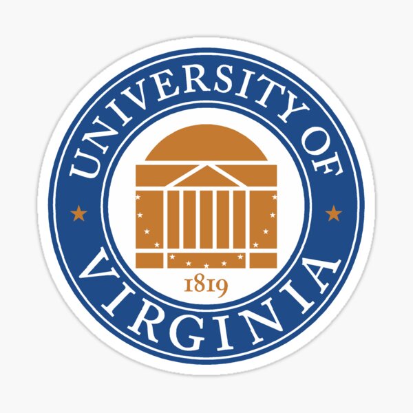 University of Virginia Seal Sticker
