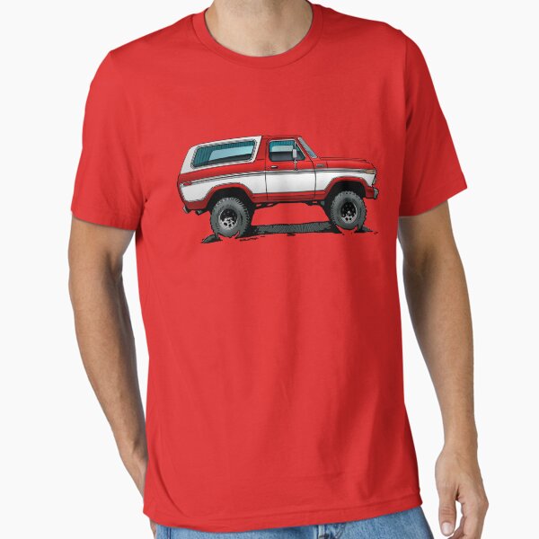 Item preview, Bronco 2 - Red White designed and sold by robert1117.