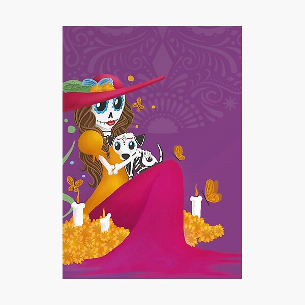 Item preview, Catrina designed and sold by QuimeraTadeo.