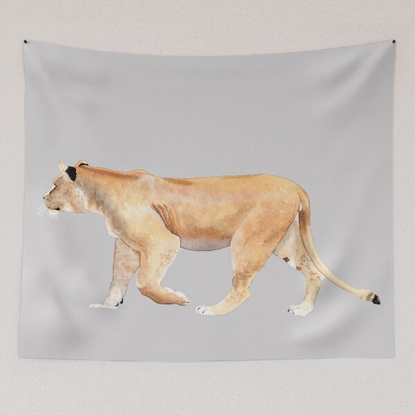 Item preview, Stalking Lioness designed and sold by AuntieBetty.