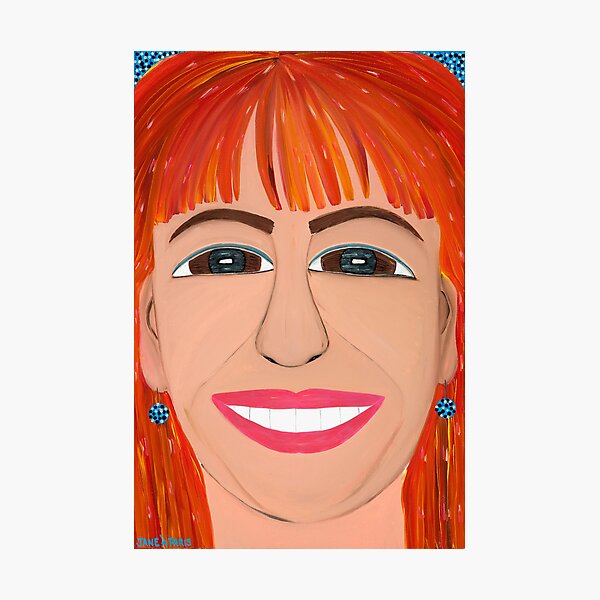 COFFEE SHOP LADY Photographic Print