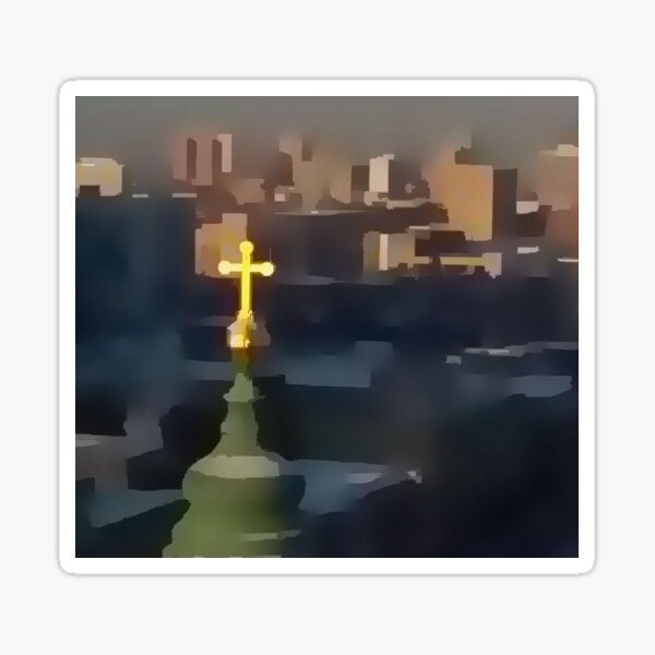Faith Too High Sticker