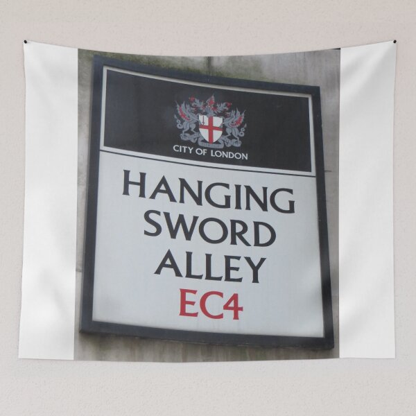 Item preview, Hanging Sword Alley designed and sold by raosnop.