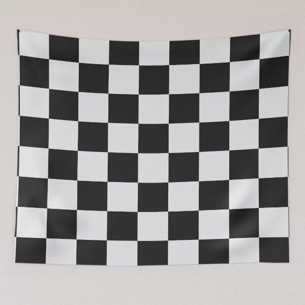 Item preview, Juventus Black and White Checkered Fan Flag designed and sold by Sporting Colour.