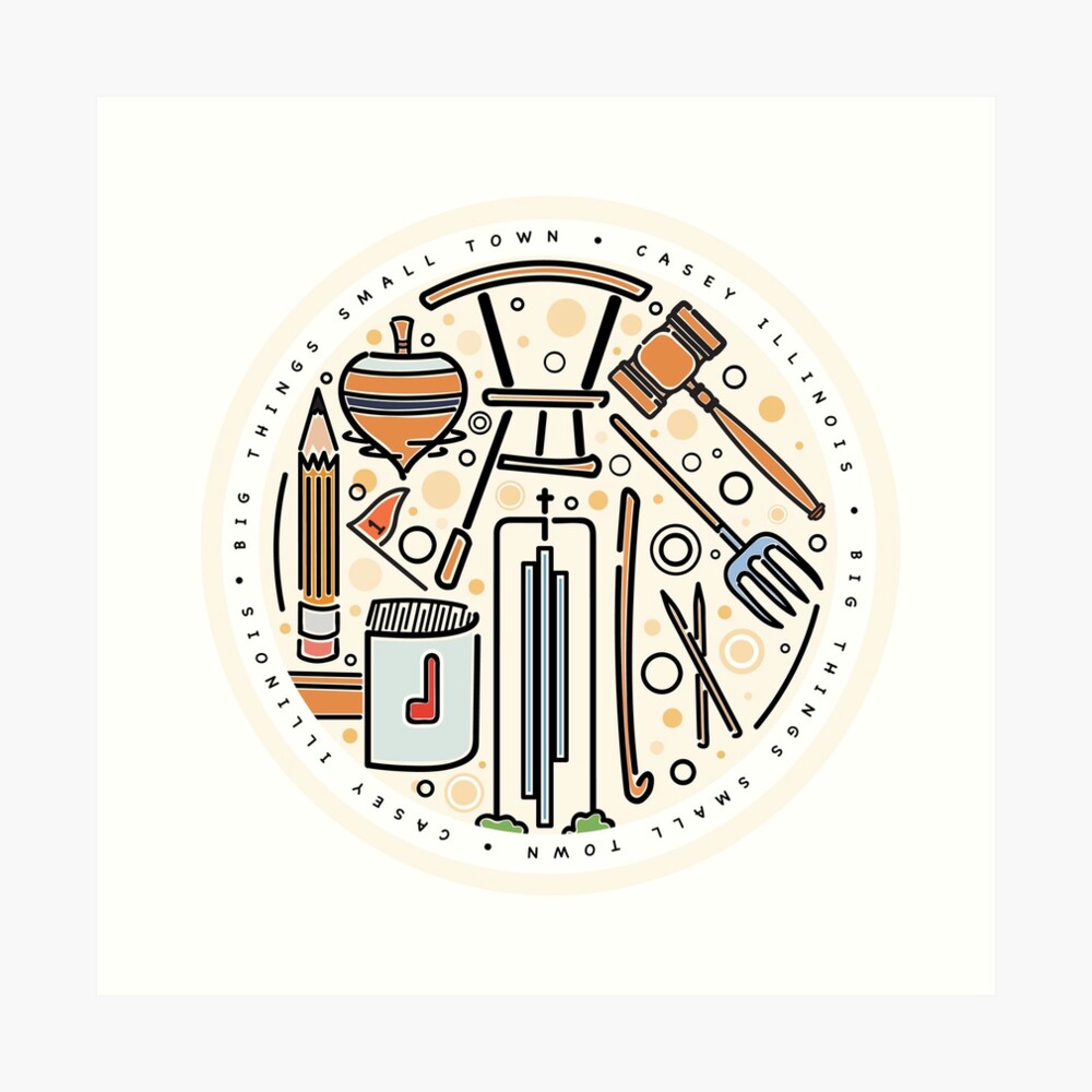 Big Things Small Town 2019 Art Print