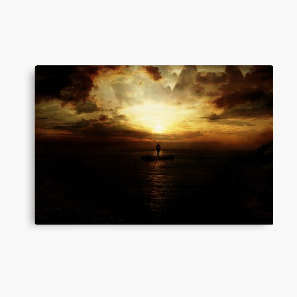 the man and himself Canvas Print