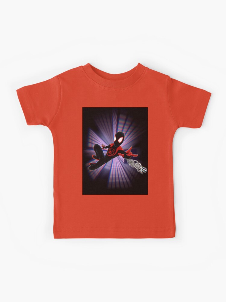 miles morales kids t shirt