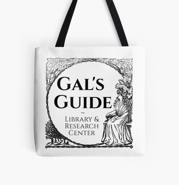 Gal's Guide Women's History Library and Research Center All Over Print Tote Bag
