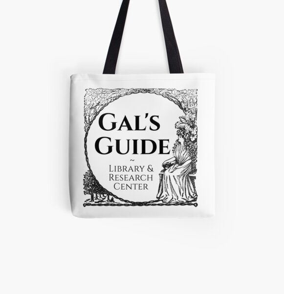 Gal's Guide Women's History Library and Research Center All Over Print Tote Bag